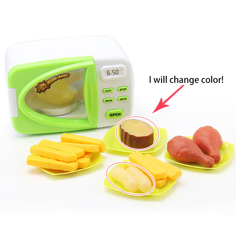 Toy Microwave Set Simulation Oven Toy Microwave Set Simulation Oven
