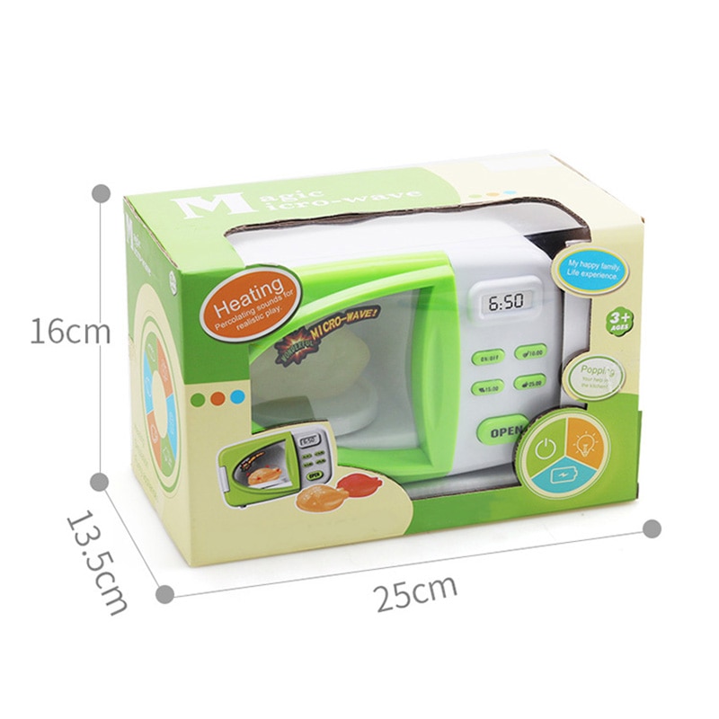 Toy Microwave Set Simulation Oven Toy Microwave Set Simulation Oven