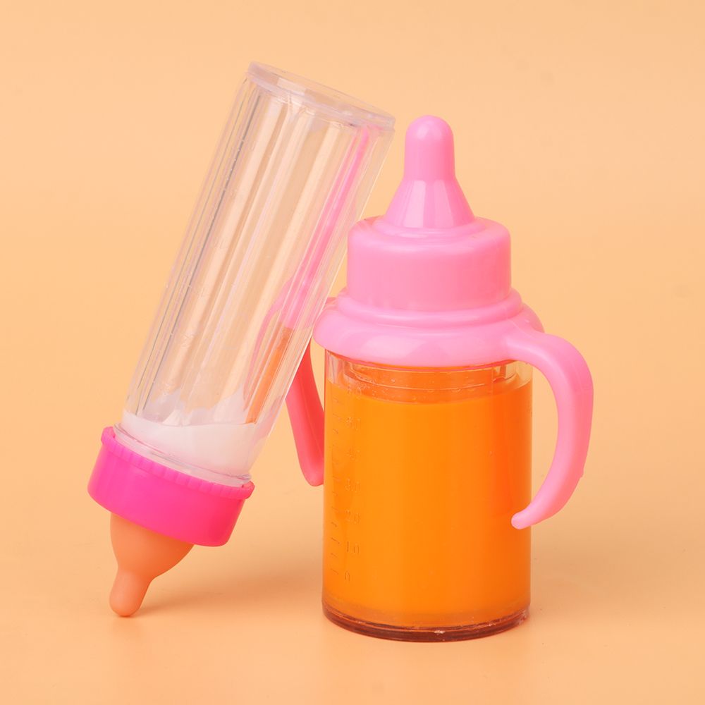 Toy Milk Bottle Set Doll Accessories