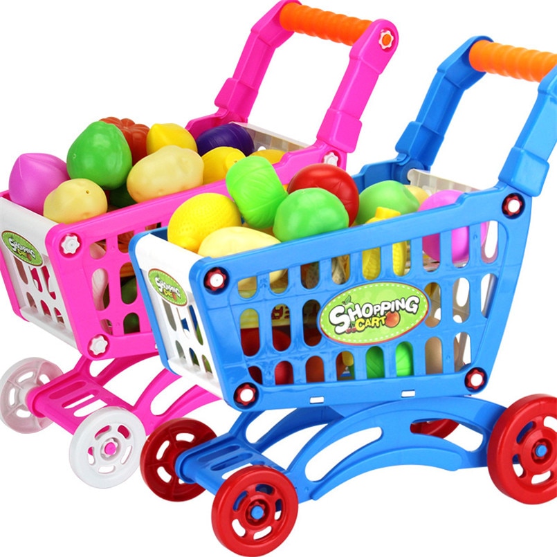 Toy Shopping Trolley 16PCS Toy Set Toy Shopping Trolley 16PCS Toy Set