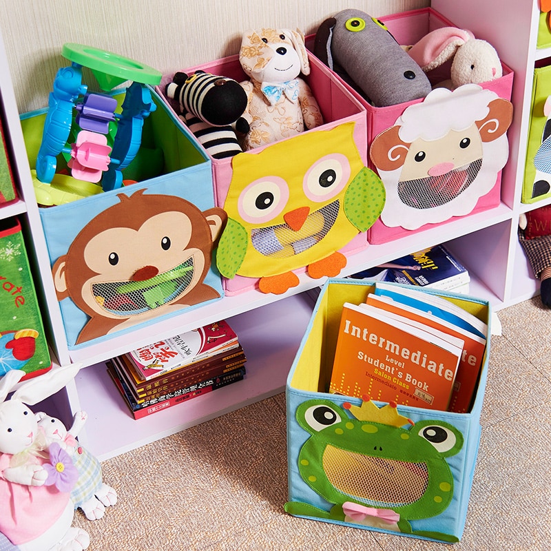 Toy Storage Organizer 3D Cartoon Design Toy Storage Organizer 3D Cartoon Design