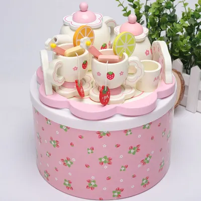 Toy Tea Set Kids Pretend Play (15Pcs) Toy Tea Set Kids Pretend Play (15Pcs)