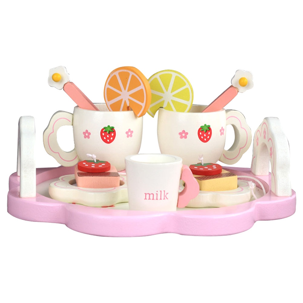 Toy Tea Set Kids Pretend Play (15Pcs) Toy Tea Set Kids Pretend Play (15Pcs)