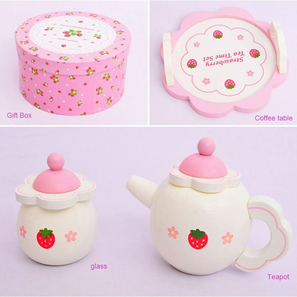Toy Tea Set Kids Pretend Play (15Pcs) Toy Tea Set Kids Pretend Play (15Pcs)