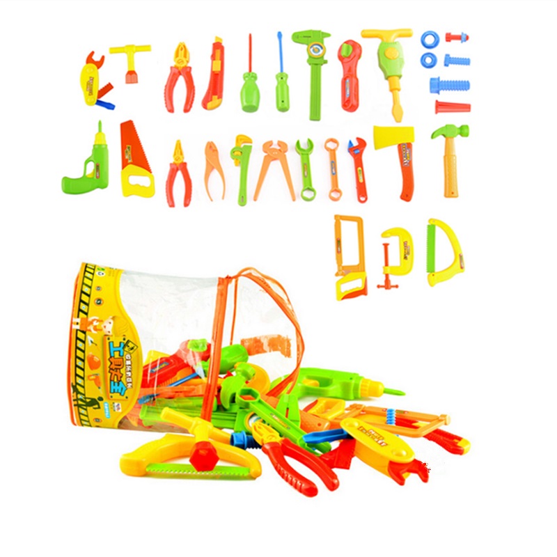 Toy Tools Kids Boys Pretend Play (Set of 34)
