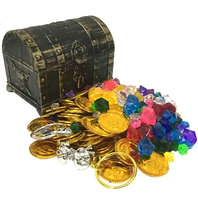 Toy Treasure Chest Halloween Props