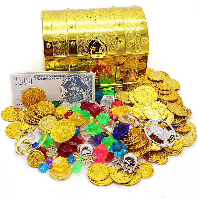Toy Treasure Chest Halloween Props