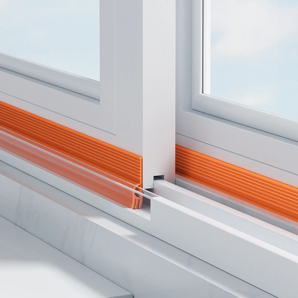 TPE Sliding Window Seal Strip Self Adhesive Triple Sound Insulation Windproof Anti-Cold Door Under Flexible TPE Sliding Window Seal Strip Self Adhesive Triple Sound Insulation Windproof Anti-Cold Door Under Flexible