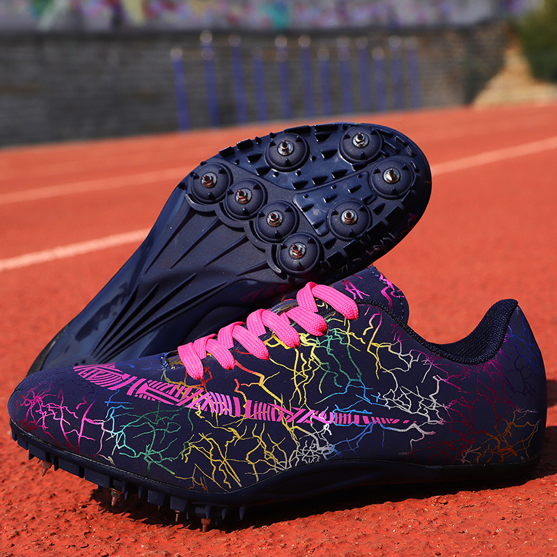 Track and Field Spikes Shoes Training Competition Sprint Lightweight Racing Non-slip Match Waterproof Wholesale