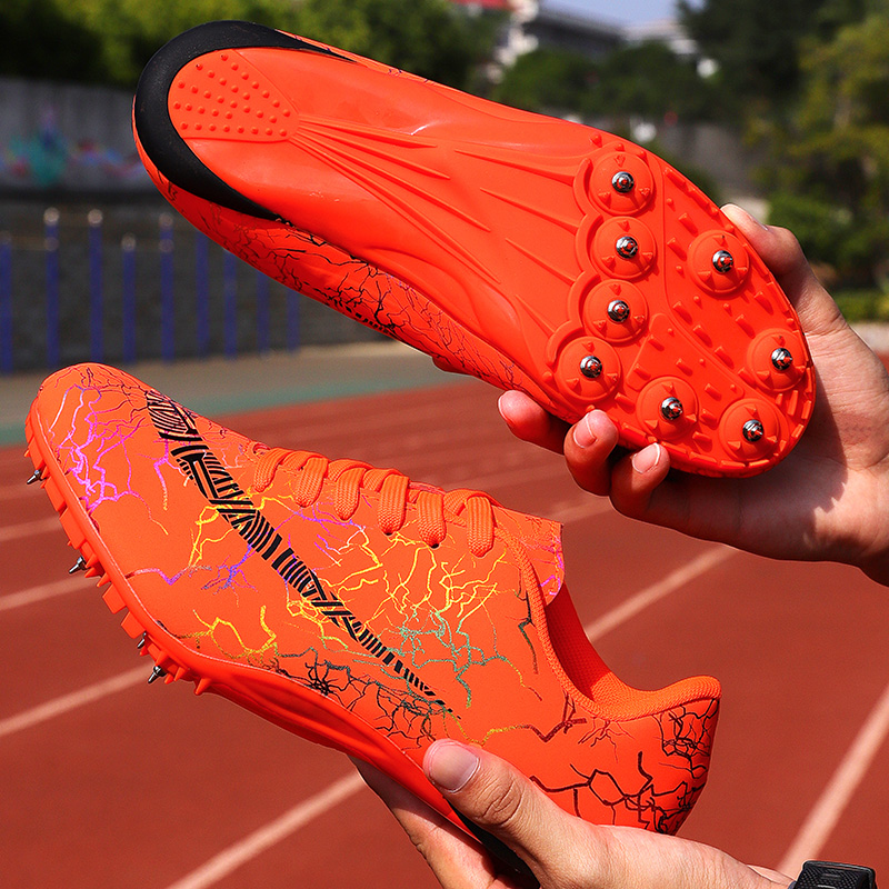 Track and Field Spikes Shoes Training Competition Sprint Lightweight Racing Non-slip Match Waterproof Wholesale