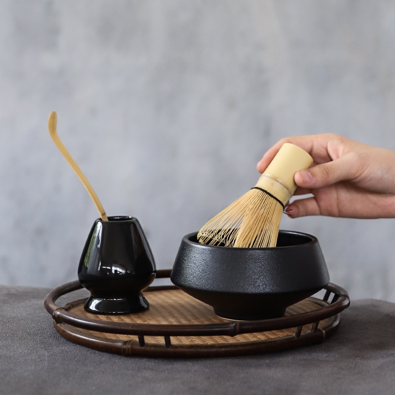 Traditional Matcha Whisk Set (4pcs) Traditional Matcha Whisk Set (4pcs)