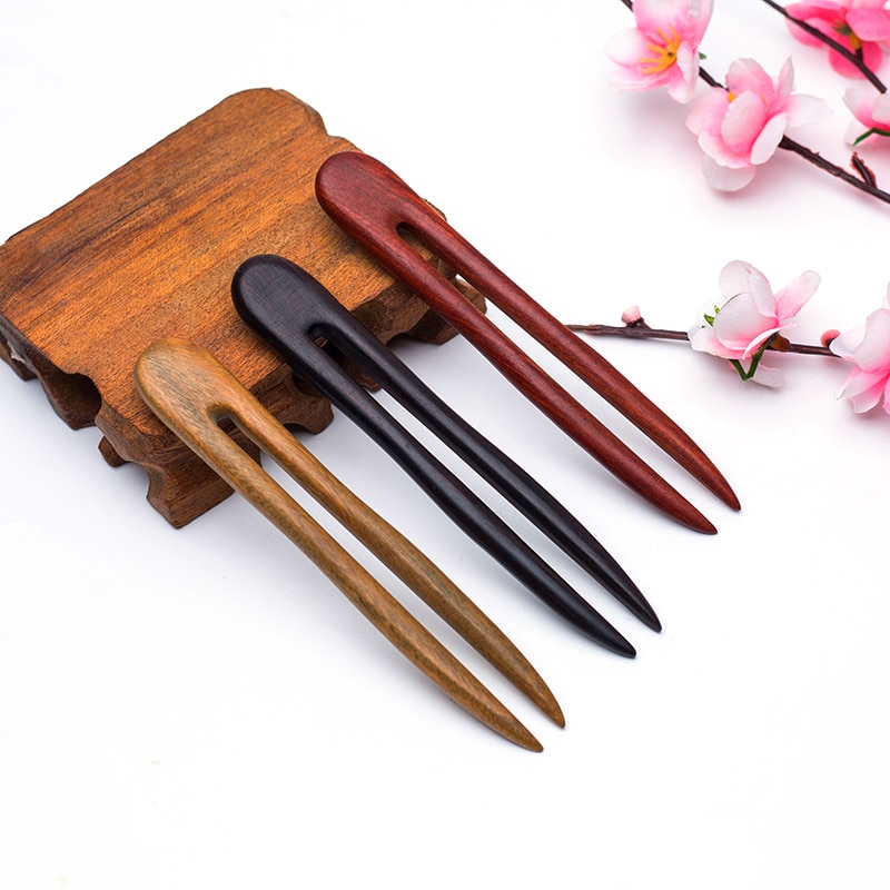 Traditional Natural Wooden Hair Pin Traditional Natural Wooden Hair Pin