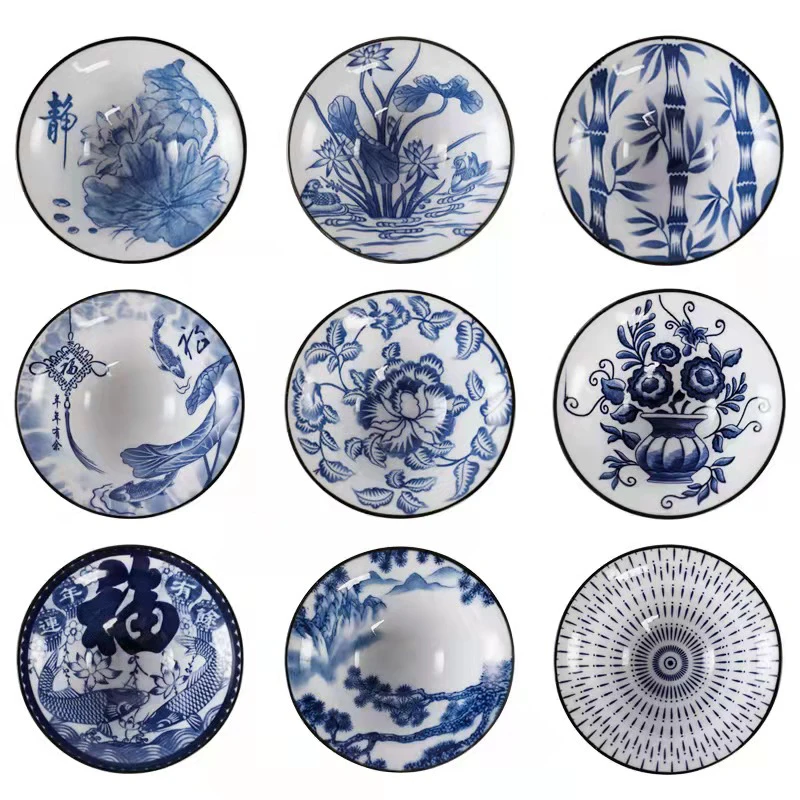Traditional Style Japanese Ceramic Rice Bowl