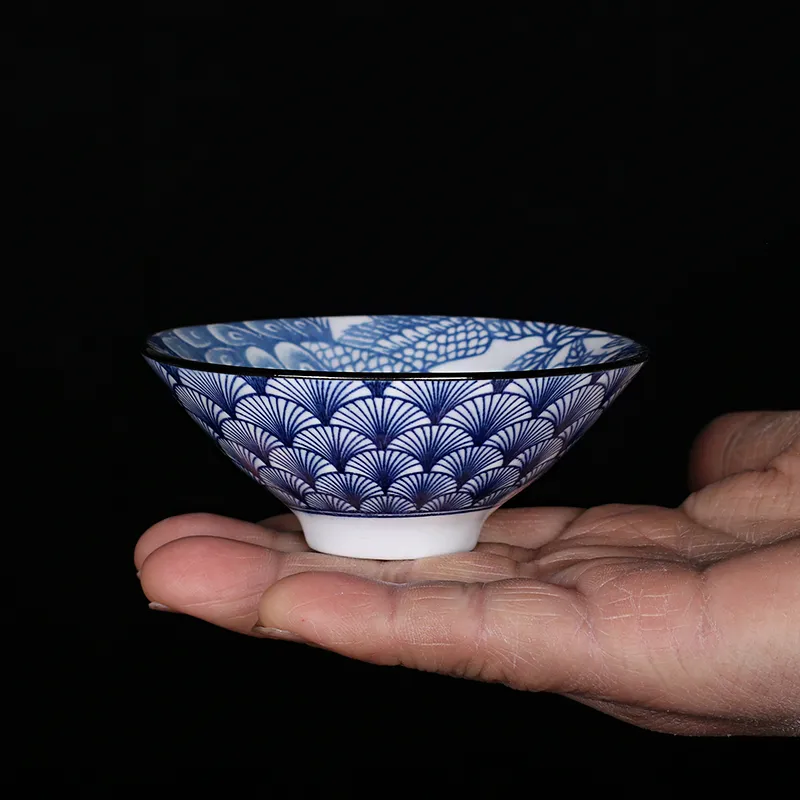 Traditional Style Japanese Ceramic Rice Bowl