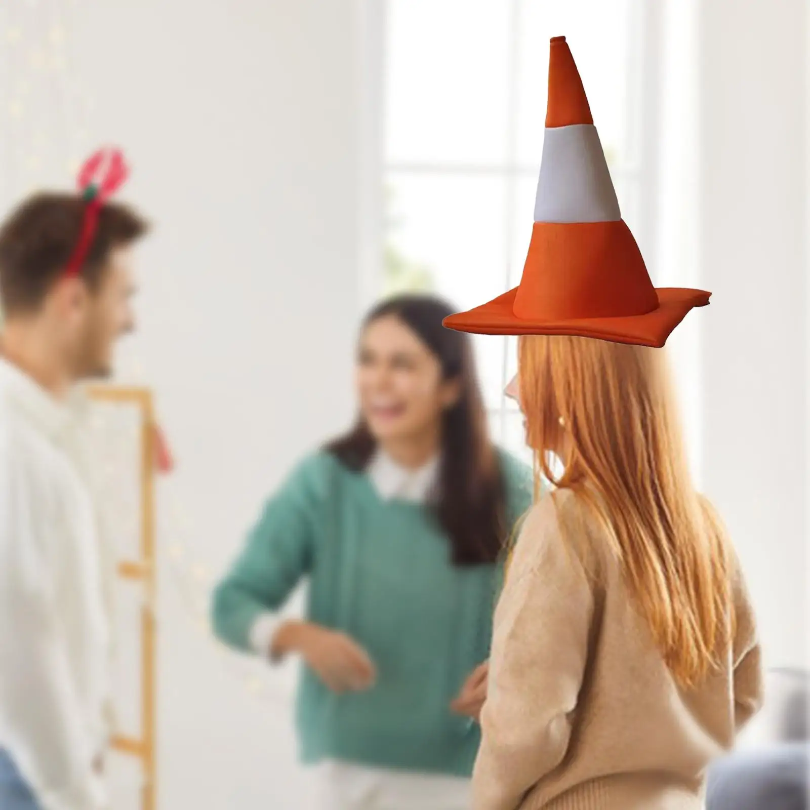 Traffic Cone Hat Costume Accessory Traffic Cone Hat Costume Accessory