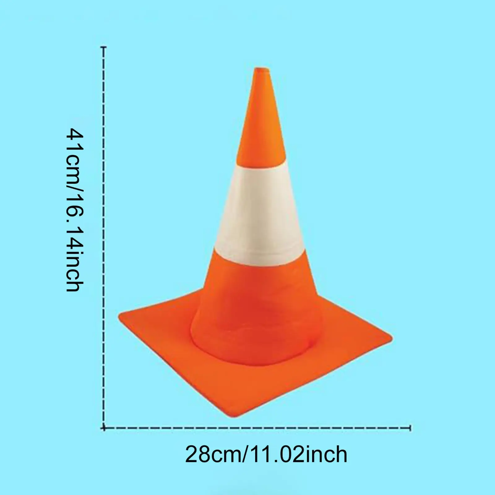 Traffic Cone Hat Costume Accessory Traffic Cone Hat Costume Accessory
