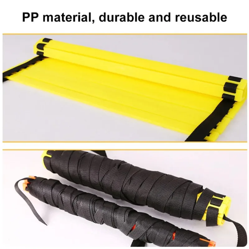 Training Ladder Flexibility Agility Ladder Nylon Strap Jumping Ladder Speed Training Fitness Stair Ladder Football