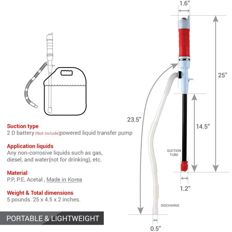 Transfer Pump Electric Fluid Suction Transfer Pump Electric Fluid Suction