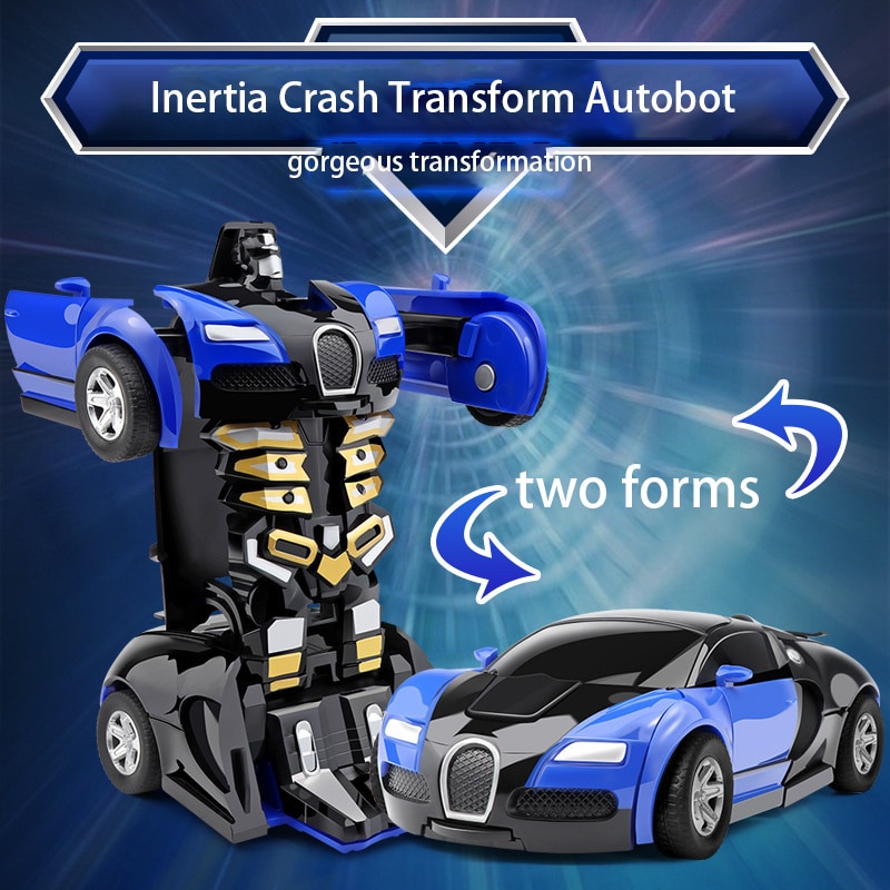 Transforming Robot With One Click Automatic Shape Conversion Boy Gift Toy Car Parent Child Interaction Model Car Transforming Robot With One Click Automatic Shape Conversion Boy Gift Toy Car Parent Child Interaction Model Car
