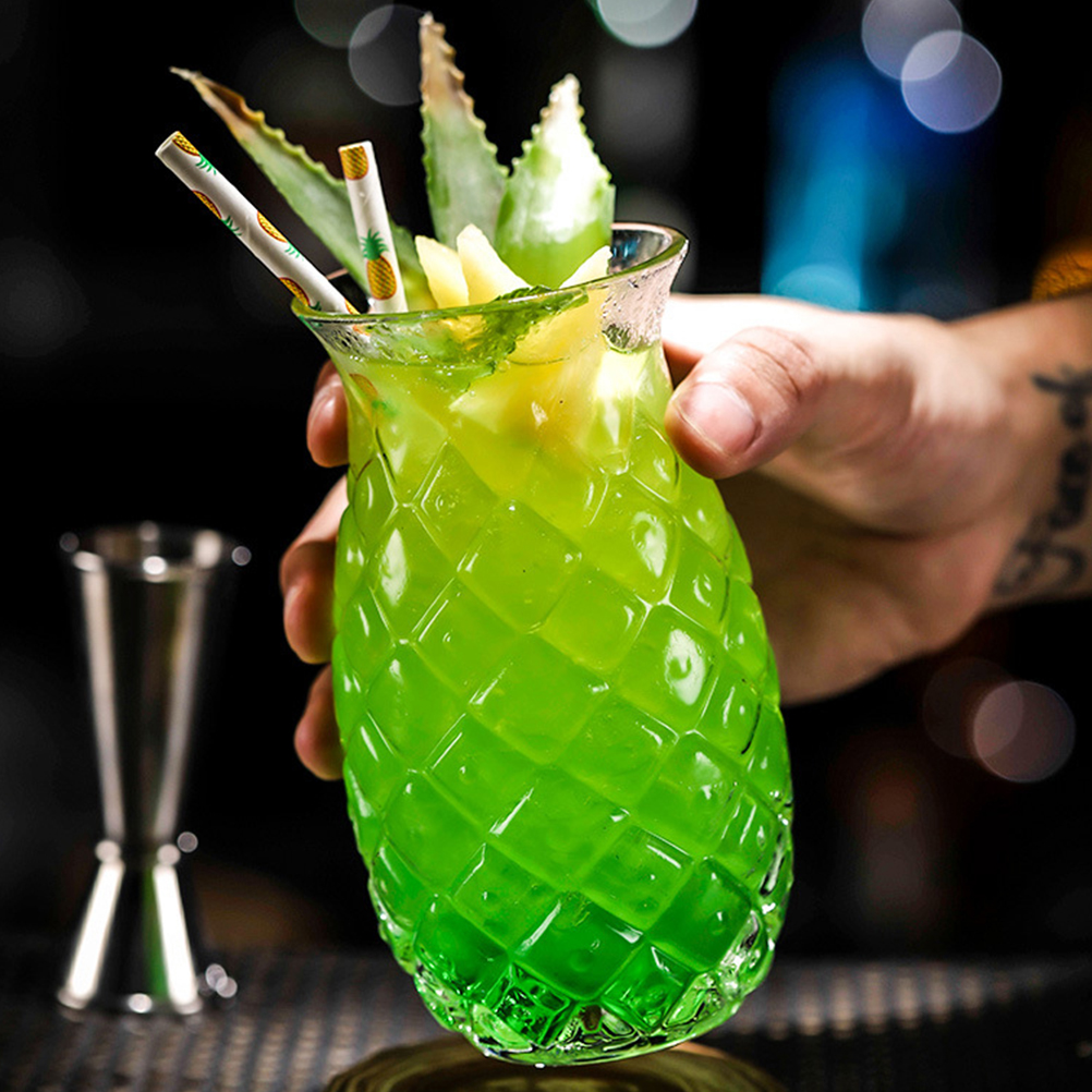 Transparent 480ml Pineapple Cocktail Glass Transparent 480ml Pineapple Cocktail Glass