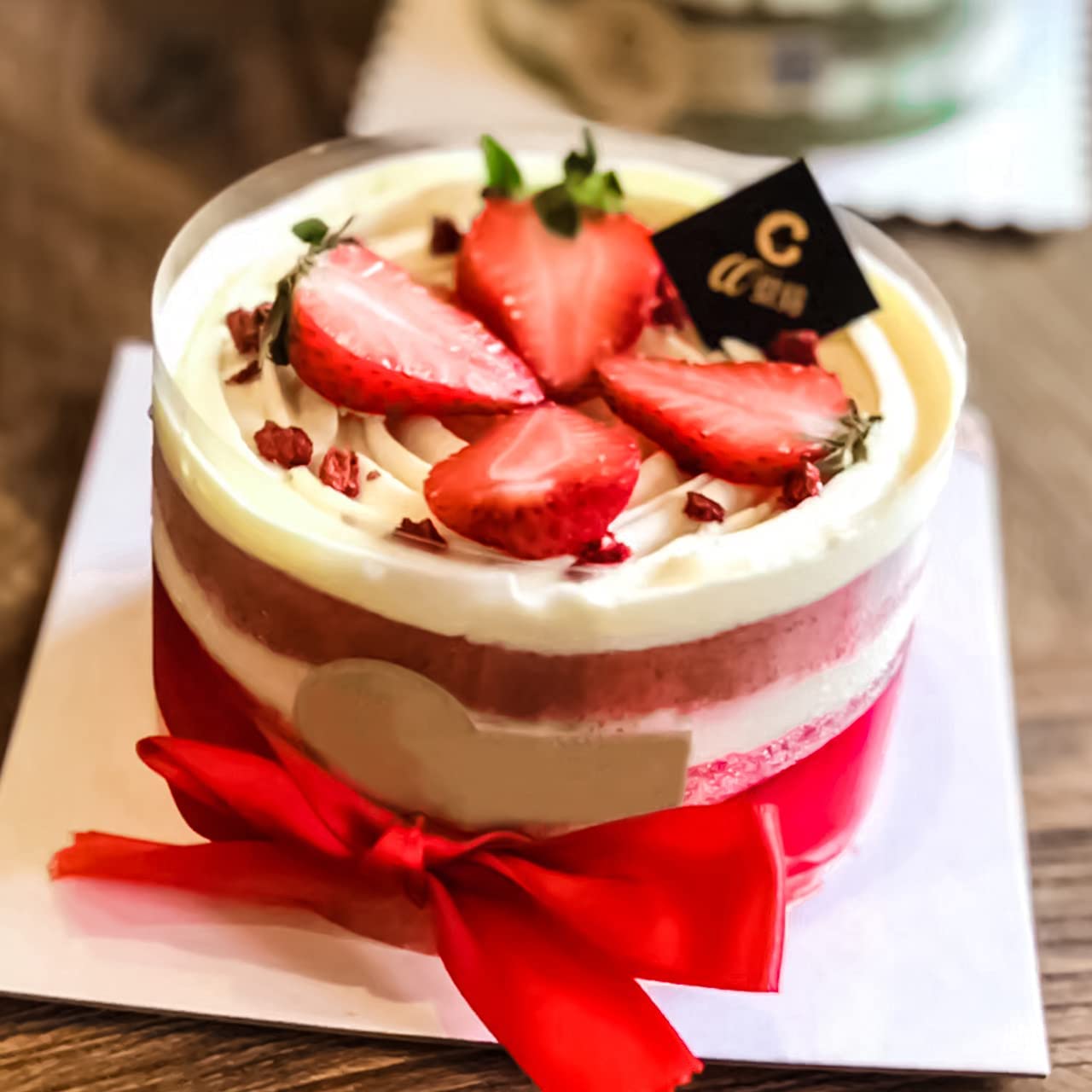 Transparent Acetate Cake Wrap