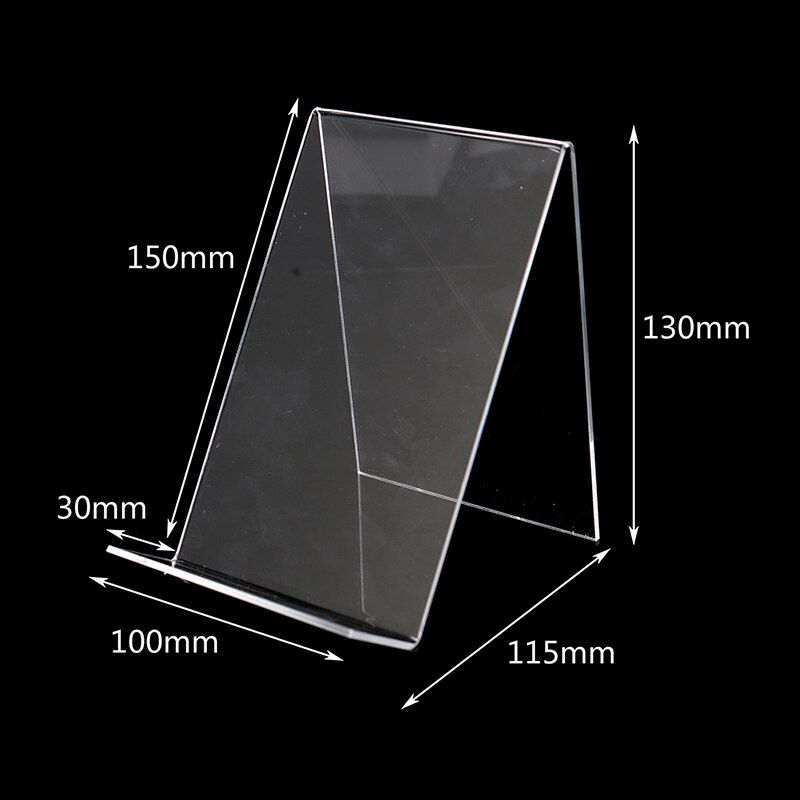Transparent Acrylic Book Stand Transparent Acrylic Book Stand