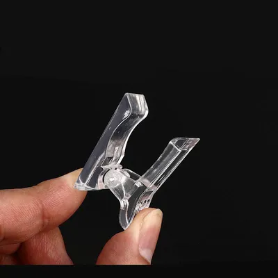 Transparent Acrylic Nail Clips (10 pcs) Transparent Acrylic Nail Clips (10 pcs)
