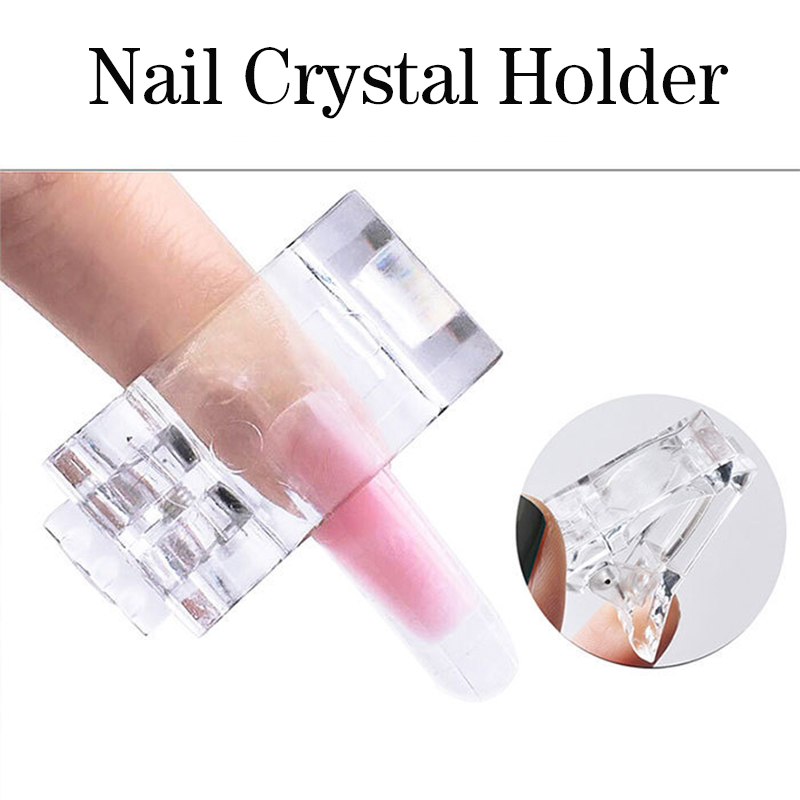 Transparent Acrylic Nail Clips (10 pcs) Transparent Acrylic Nail Clips (10 pcs)