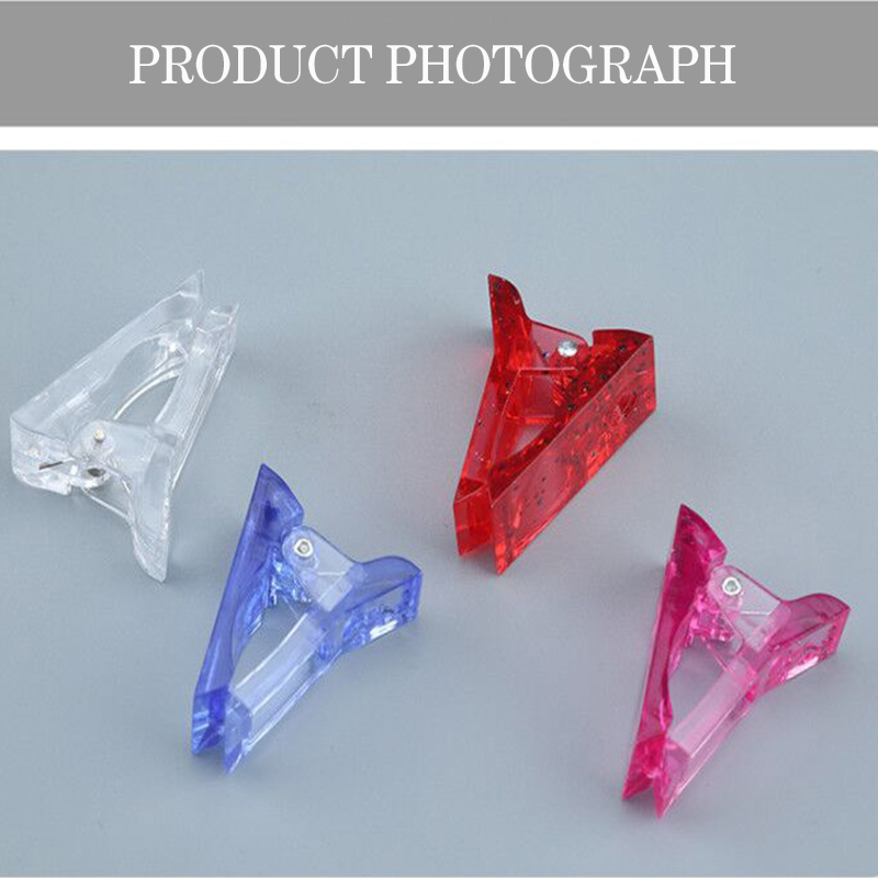 Transparent Acrylic Nail Clips (10 pcs) Transparent Acrylic Nail Clips (10 pcs)