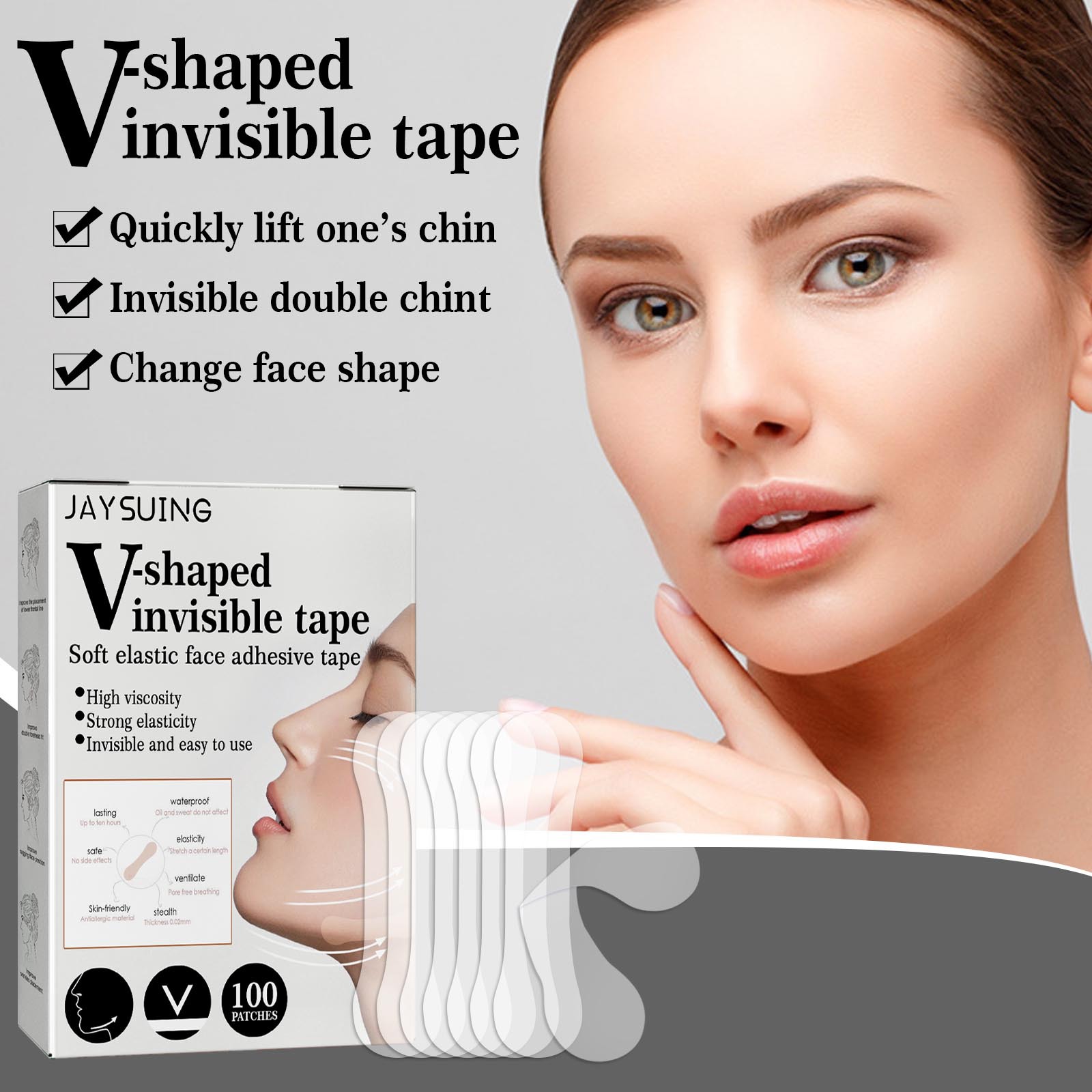 Transparent Anti Wrinkle Pads (100 pcs) Transparent Anti Wrinkle Pads (100 pcs)