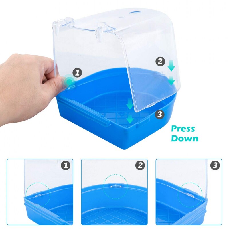 Transparent Bird Cage Bathtub Transparent Bird Cage Bathtub