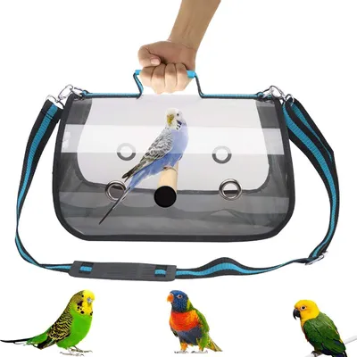 Transparent Bird Carrier Bag Transparent Bird Carrier Bag