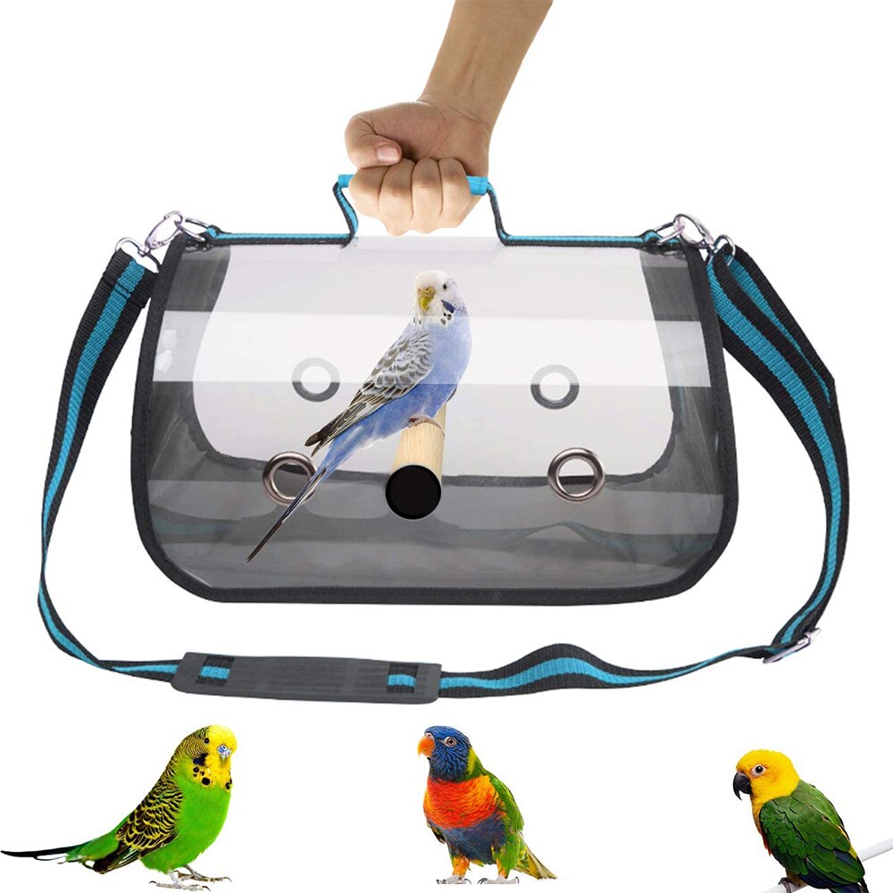 Transparent Bird Carrier Bag