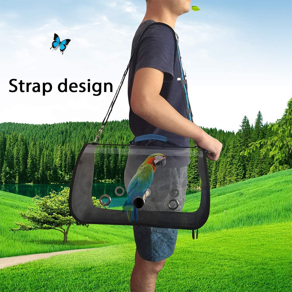 Transparent Bird Carrier Bag Transparent Bird Carrier Bag