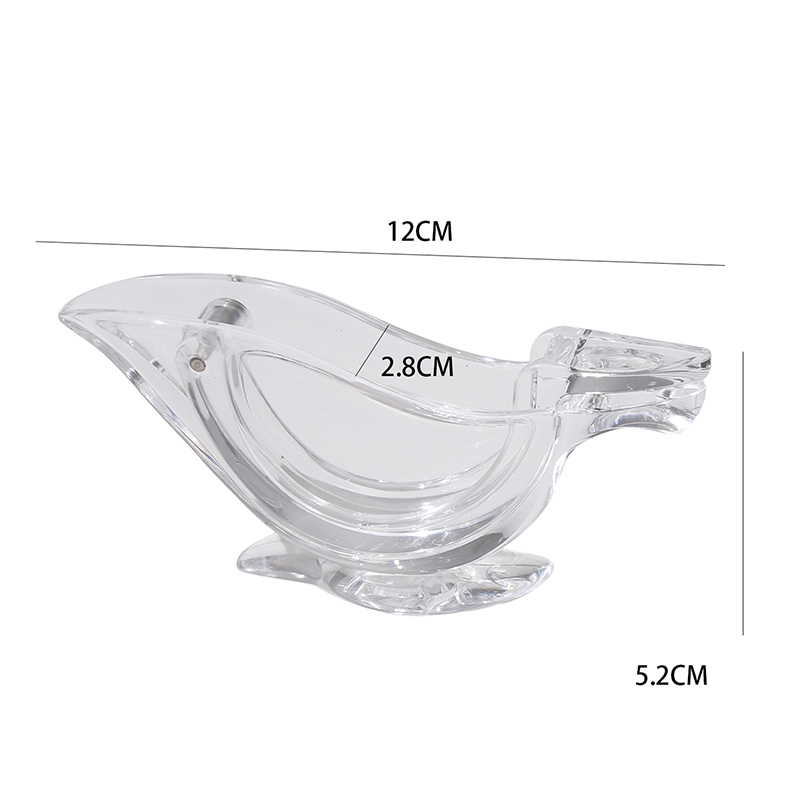 Transparent Bird Lemon Slice Squeezer