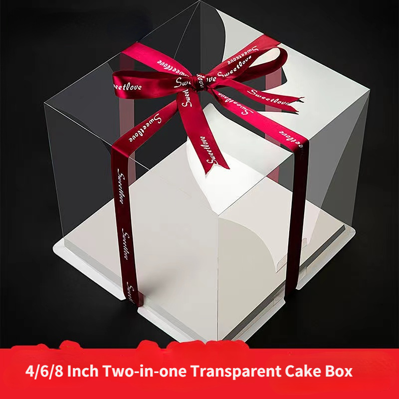 Transparent Cake Box Packaging