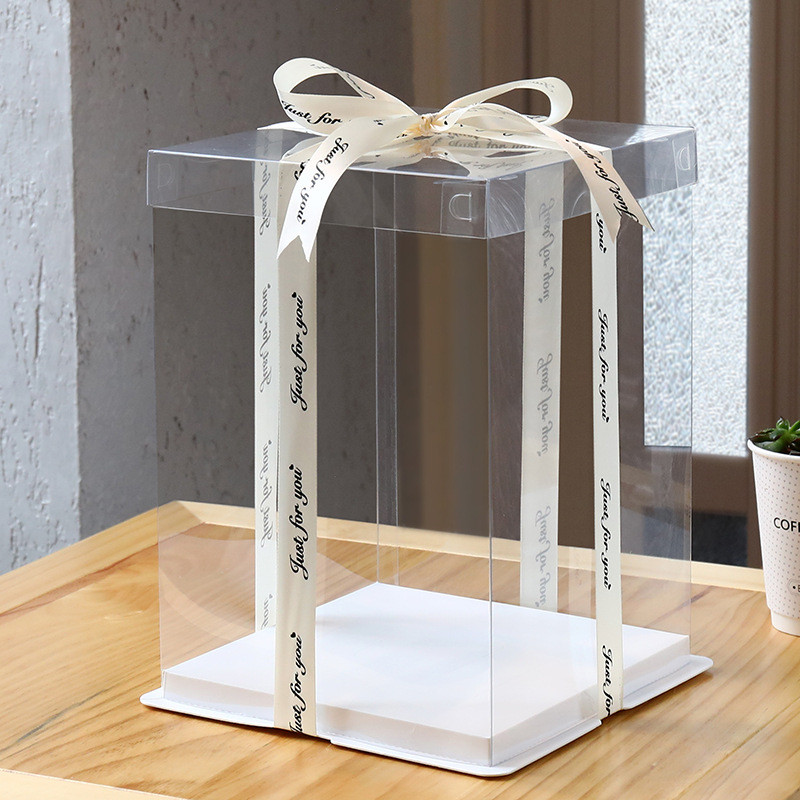 Transparent Cake Box Packaging