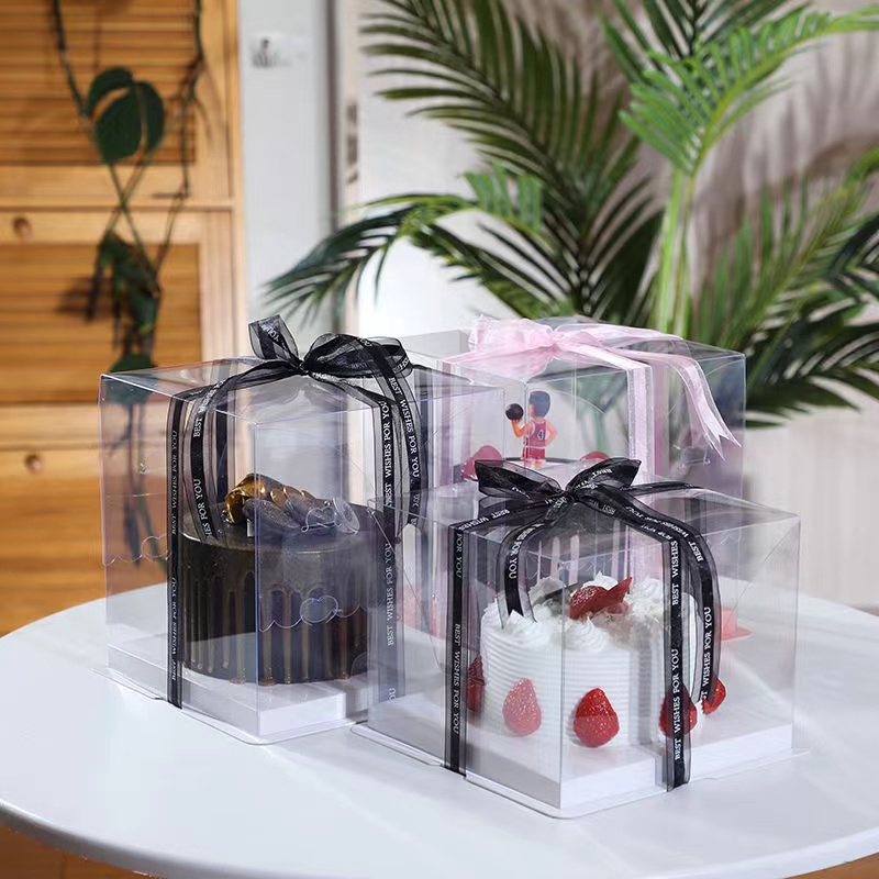 Transparent Cake Box Packaging