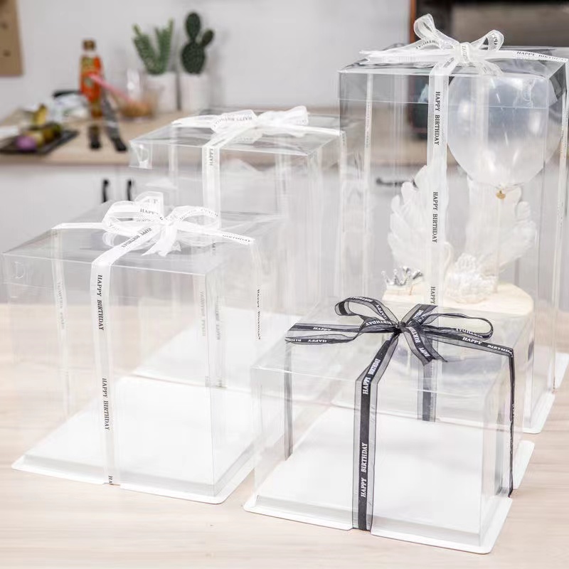 Transparent Cake Box Packaging