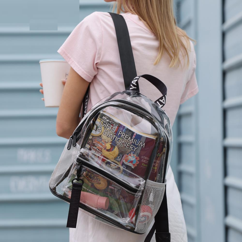 Transparent Clear Plastic Backpack Transparent Clear Plastic Backpack