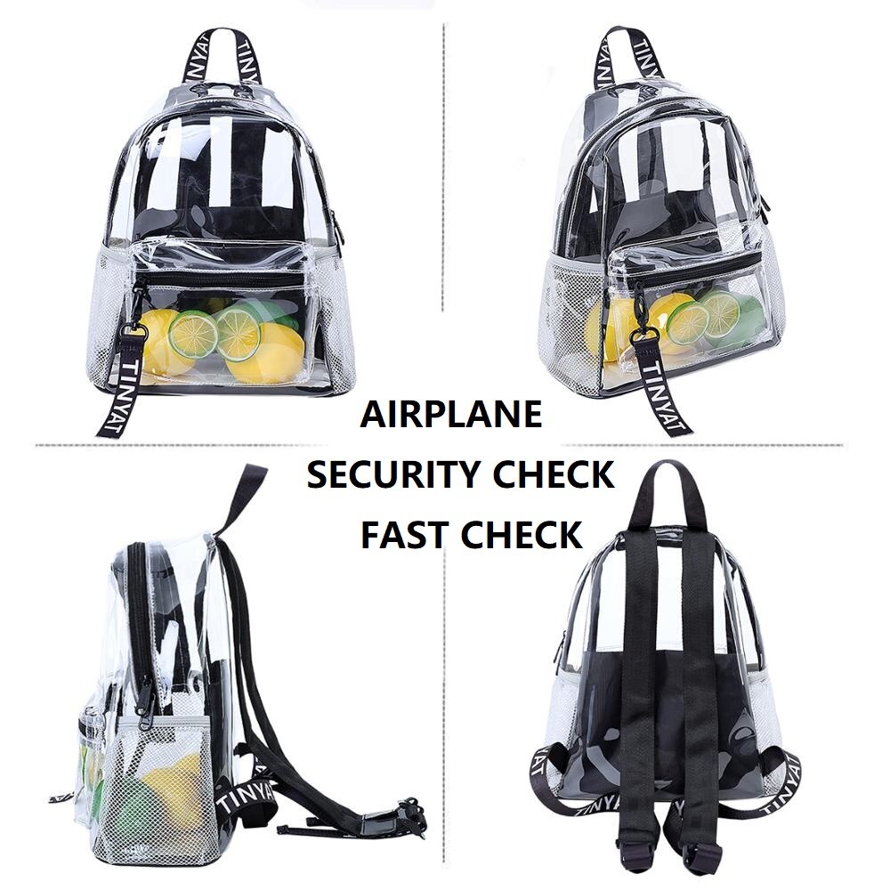 Transparent Clear Plastic Backpack Transparent Clear Plastic Backpack