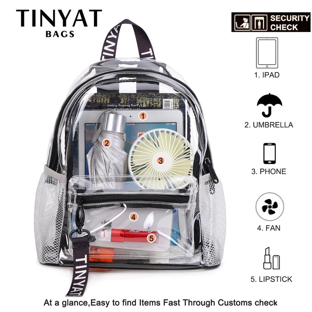 Transparent Clear Plastic Backpack Transparent Clear Plastic Backpack