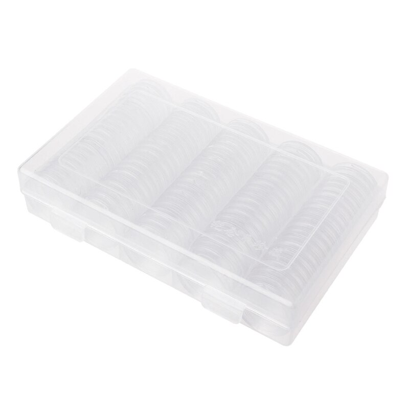 Transparent Coin Collection Storage (100 pcs) Transparent Coin Collection Storage (100 pcs)