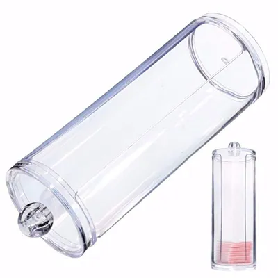 Transparent Cotton Pad Container Transparent Cotton Pad Container