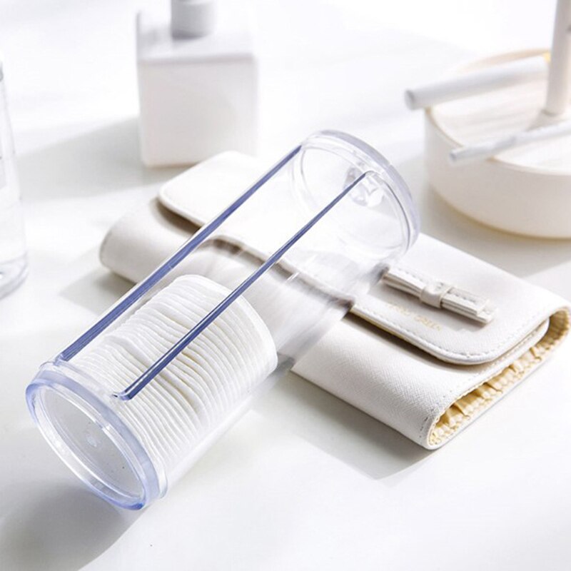 Transparent Cotton Pad Container Transparent Cotton Pad Container