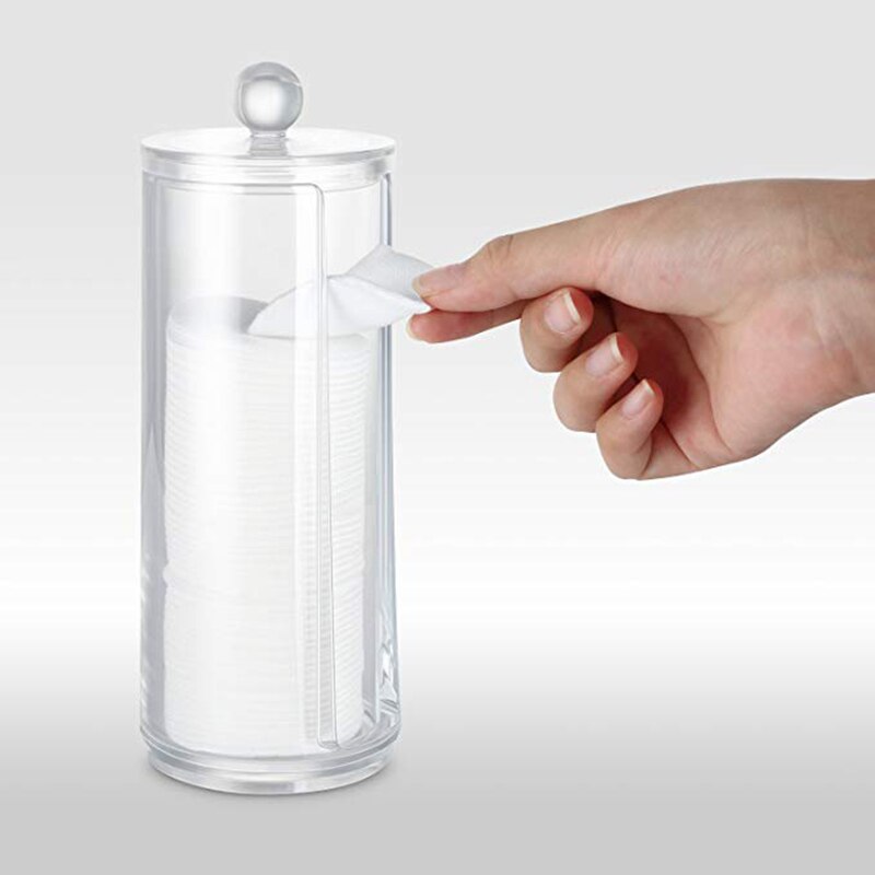 Transparent Cotton Pad Container Transparent Cotton Pad Container