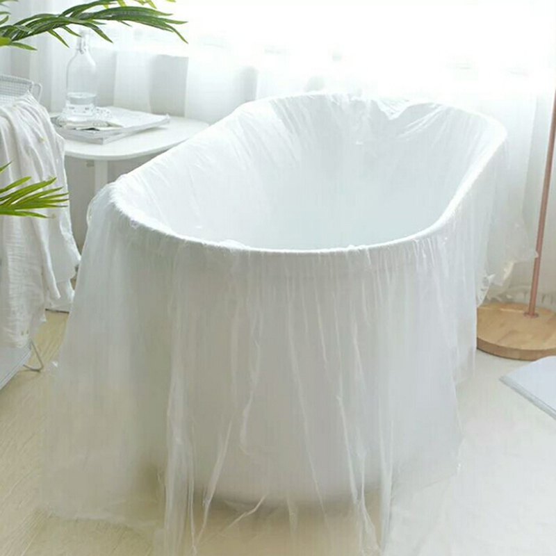 Transparent Disposable Bathtub Cover Transparent Disposable Bathtub Cover