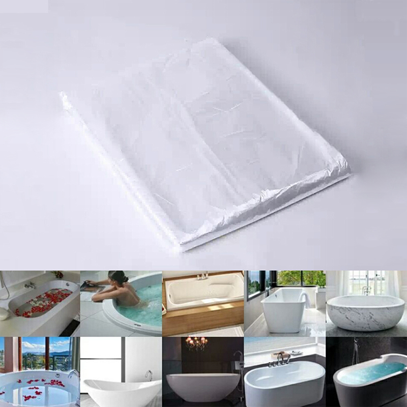 Transparent Disposable Bathtub Cover Transparent Disposable Bathtub Cover