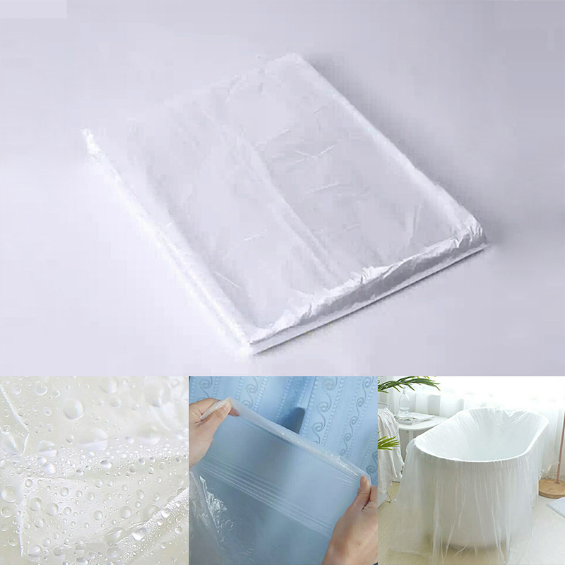 Transparent Disposable Bathtub Cover Transparent Disposable Bathtub Cover
