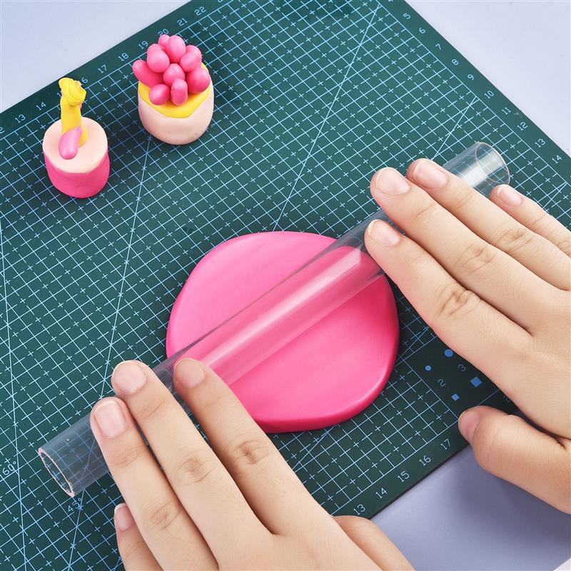 Transparent DIY Clay Rolling Pin